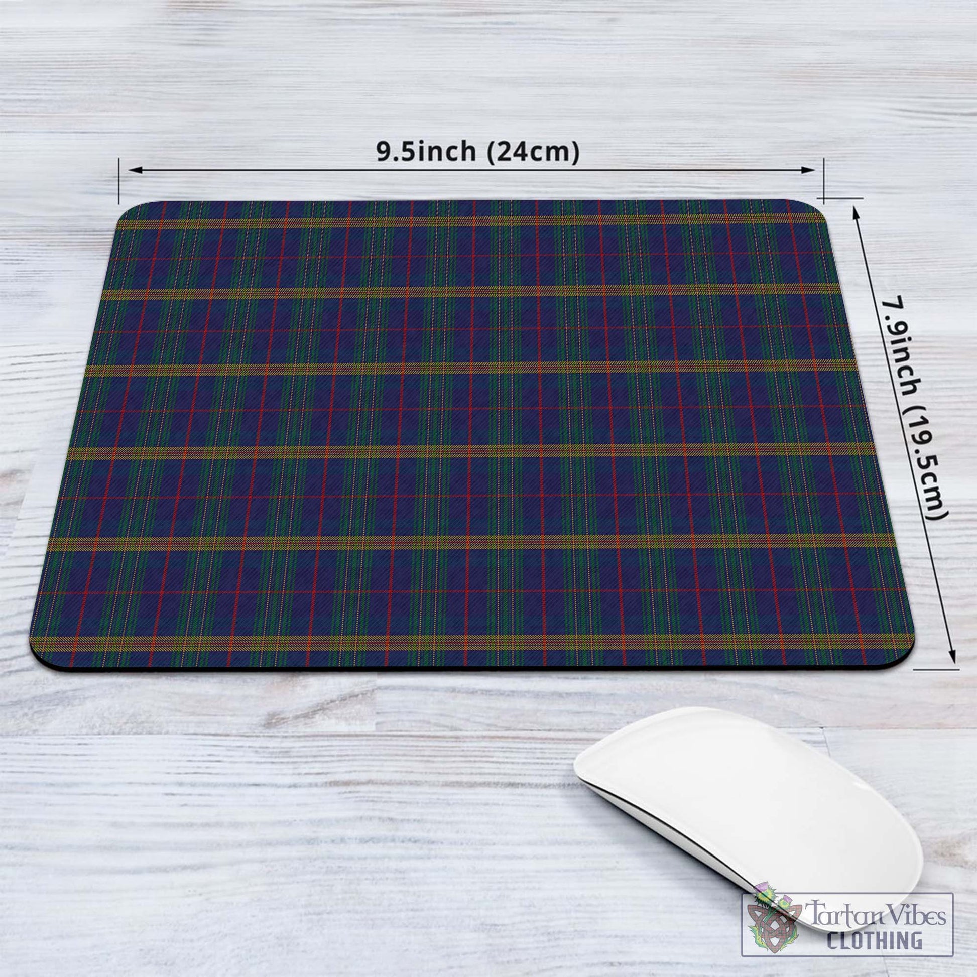 Tartan Vibes Clothing Jenkins of Wales Tartan Mouse Pad