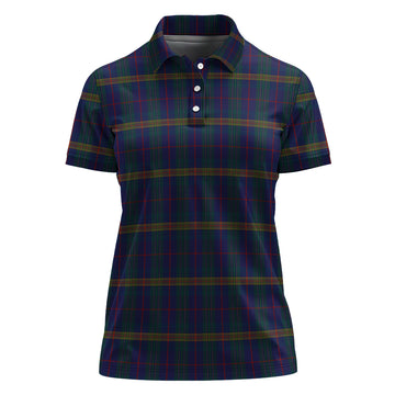 Jenkins of Wales Tartan Polo Shirt For Women