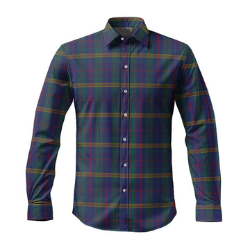 Jenkins of Wales Tartan Long Sleeve Button Up Shirt
