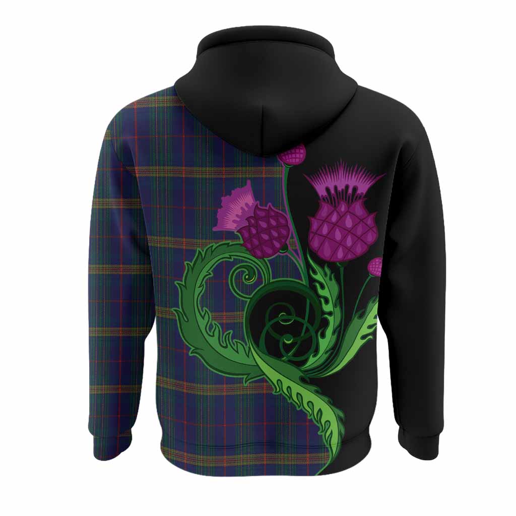 Jenkins of Wales Tartan Hoodie Traditional Scottish Thistle