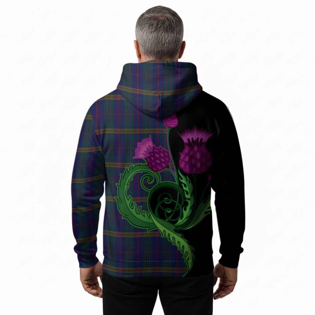 Jenkins of Wales Tartan Hoodie Traditional Scottish Thistle