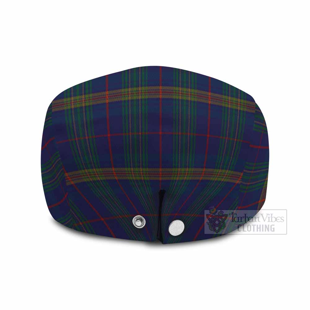 Jenkins of Wales Tartan Jeff Cap, Tartan Flat Cap