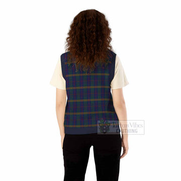Jenkins of Wales Tartan Knitted V-Neck Vest