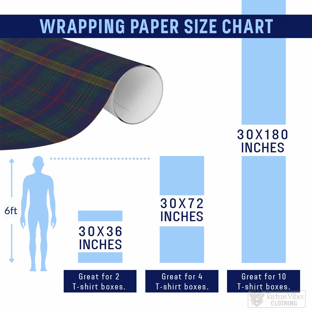 Jenkins of Wales Tartan Wrapping Paper