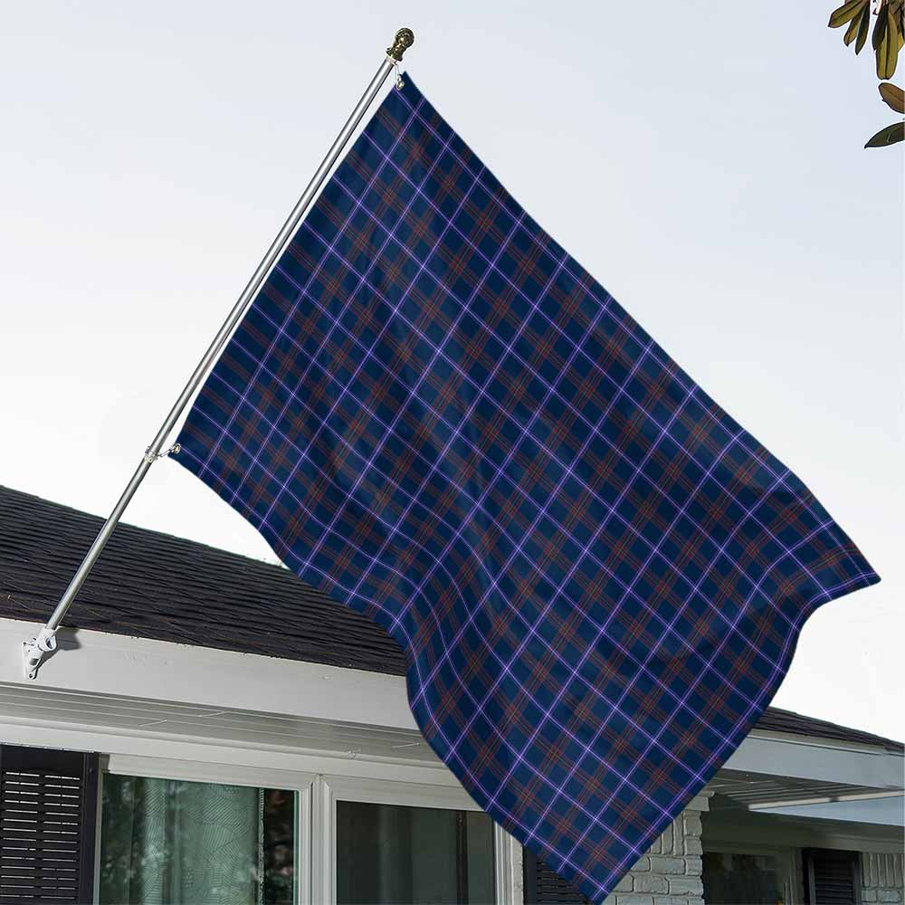 Jewish Tartan House Flag House Flag - Tartan Vibes Clothing