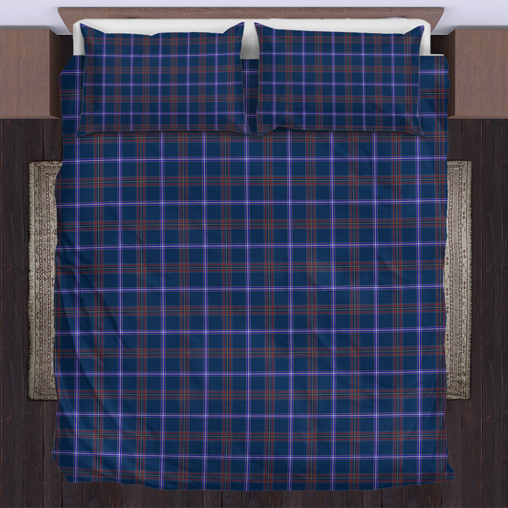 Tartan Vibes Clothing Jewish Tartan Bedding Set