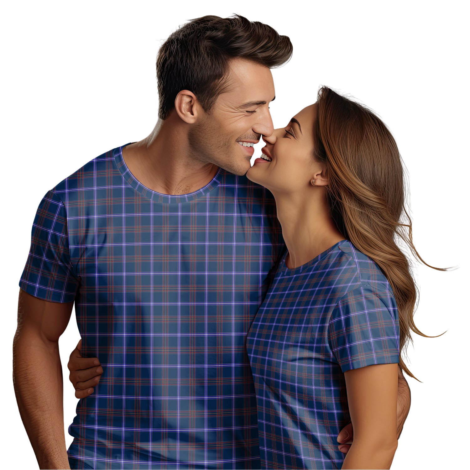 Tartan Vibes Clothing Jewish Tartan T-Shirt