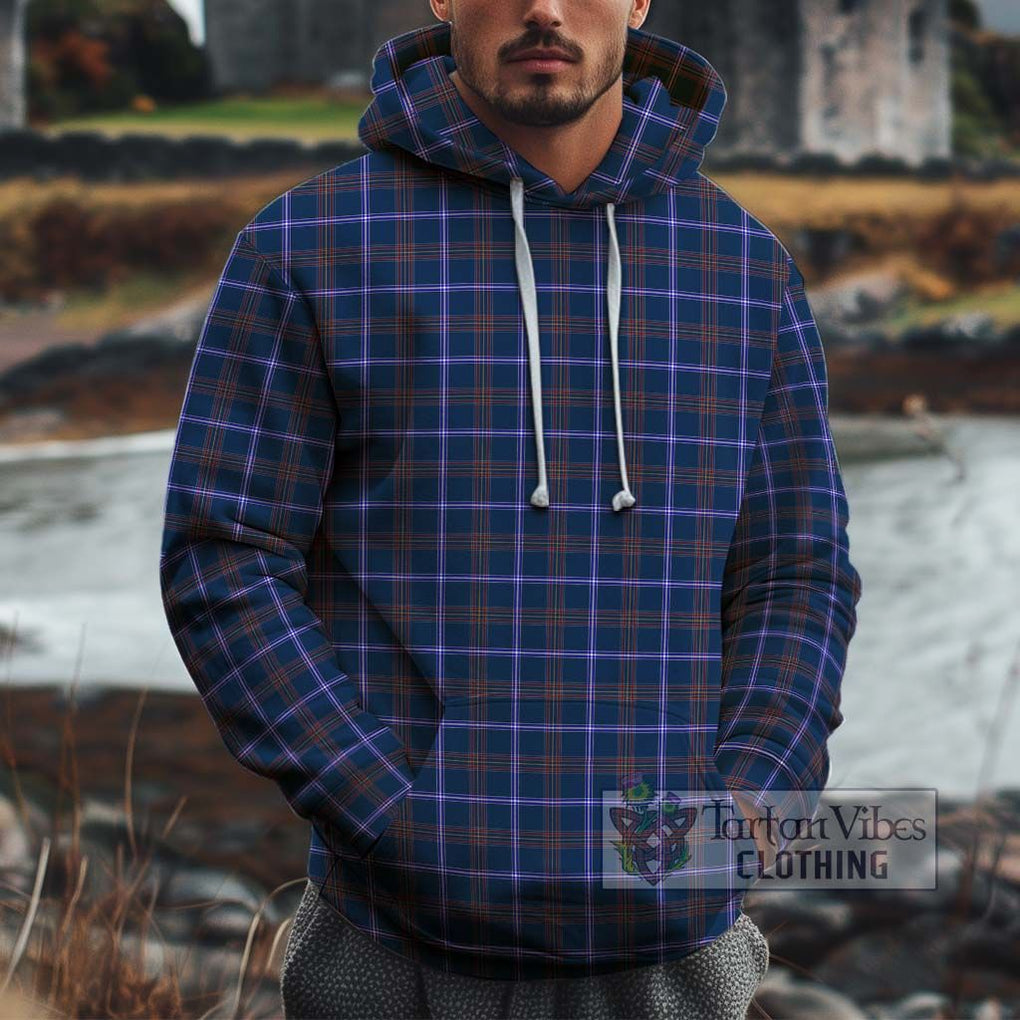 Jewish Tartan Cotton Hoodie Zip Hoodie - Tartan Vibes Clothing