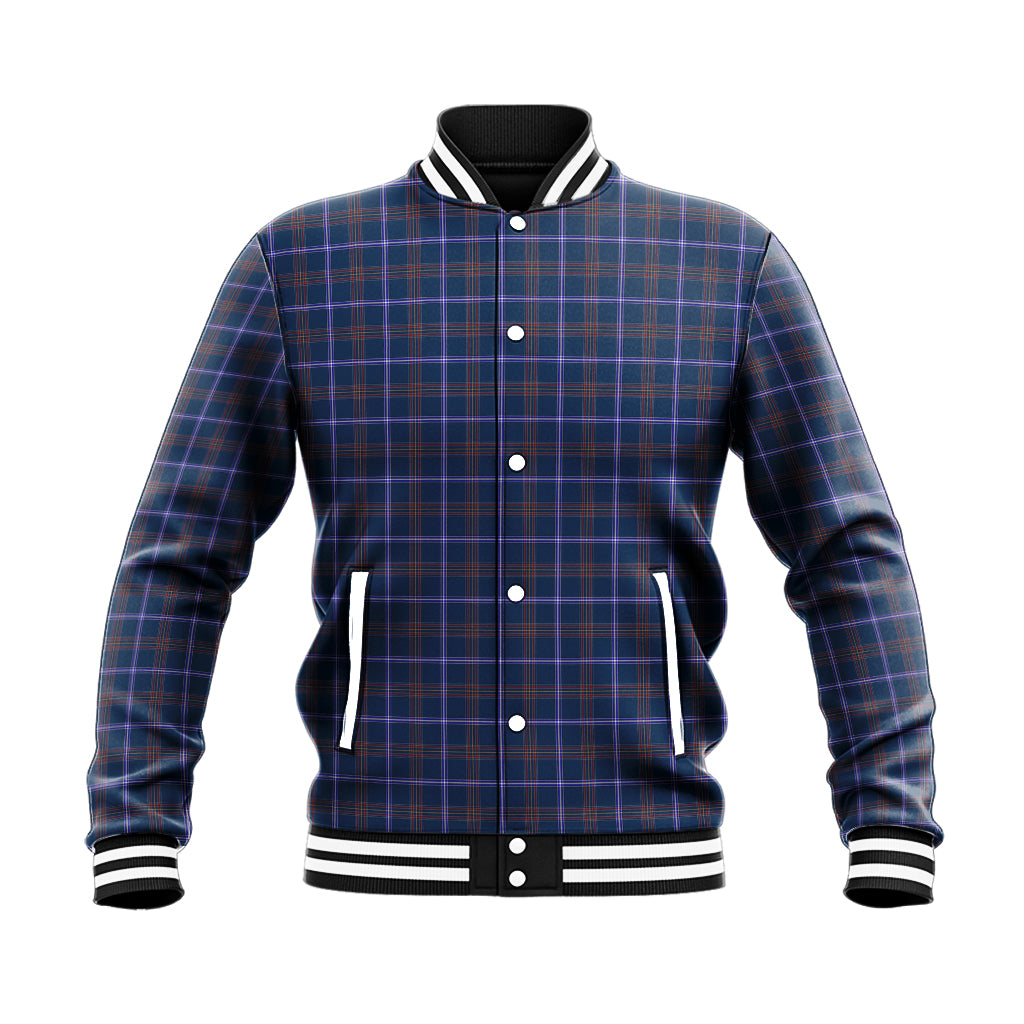 Tartan Vibes Clothing Jewish Tartan Baseball Jacket
