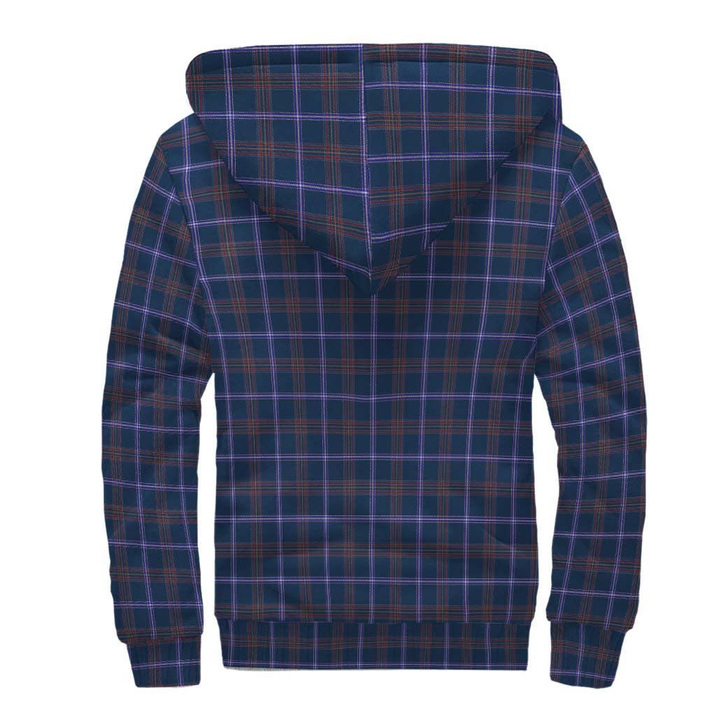 Tartan Vibes Clothing Jewish Tartan Sherpa Hoodie