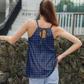 Jewish Tartan Loose Halter Neck Camisole - Tartan Vibes Clothing