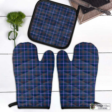 Jewish Tartan Combo Oven Mitt & Pot-Holder