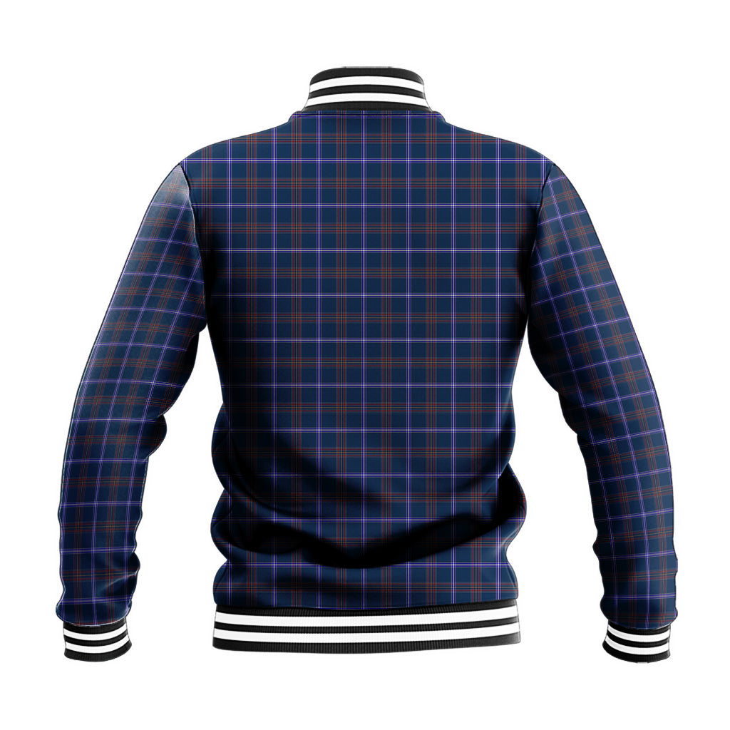 Tartan Vibes Clothing Jewish Tartan Baseball Jacket