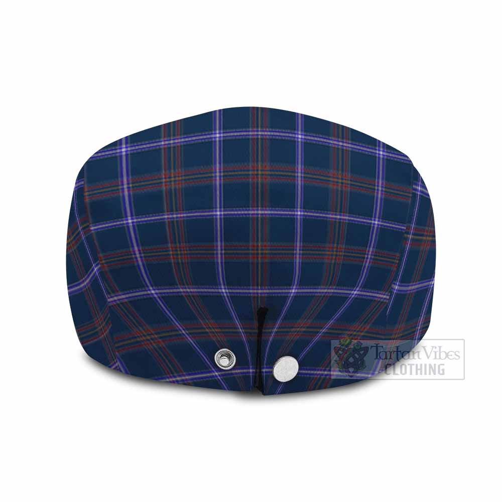 Jewish Tartan Jeff Cap, Tartan Flat Cap