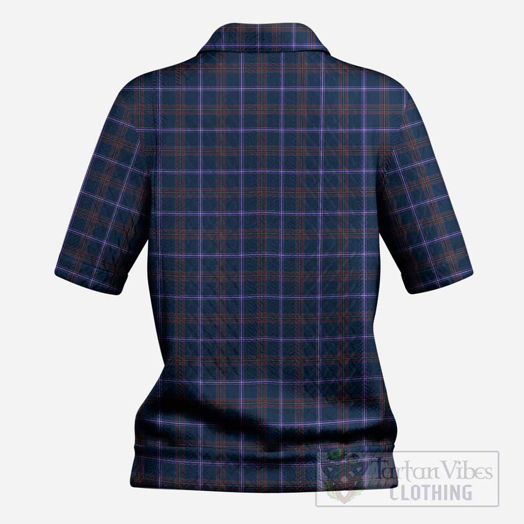 Jewish Tartan Women’s Polo Sweater Top