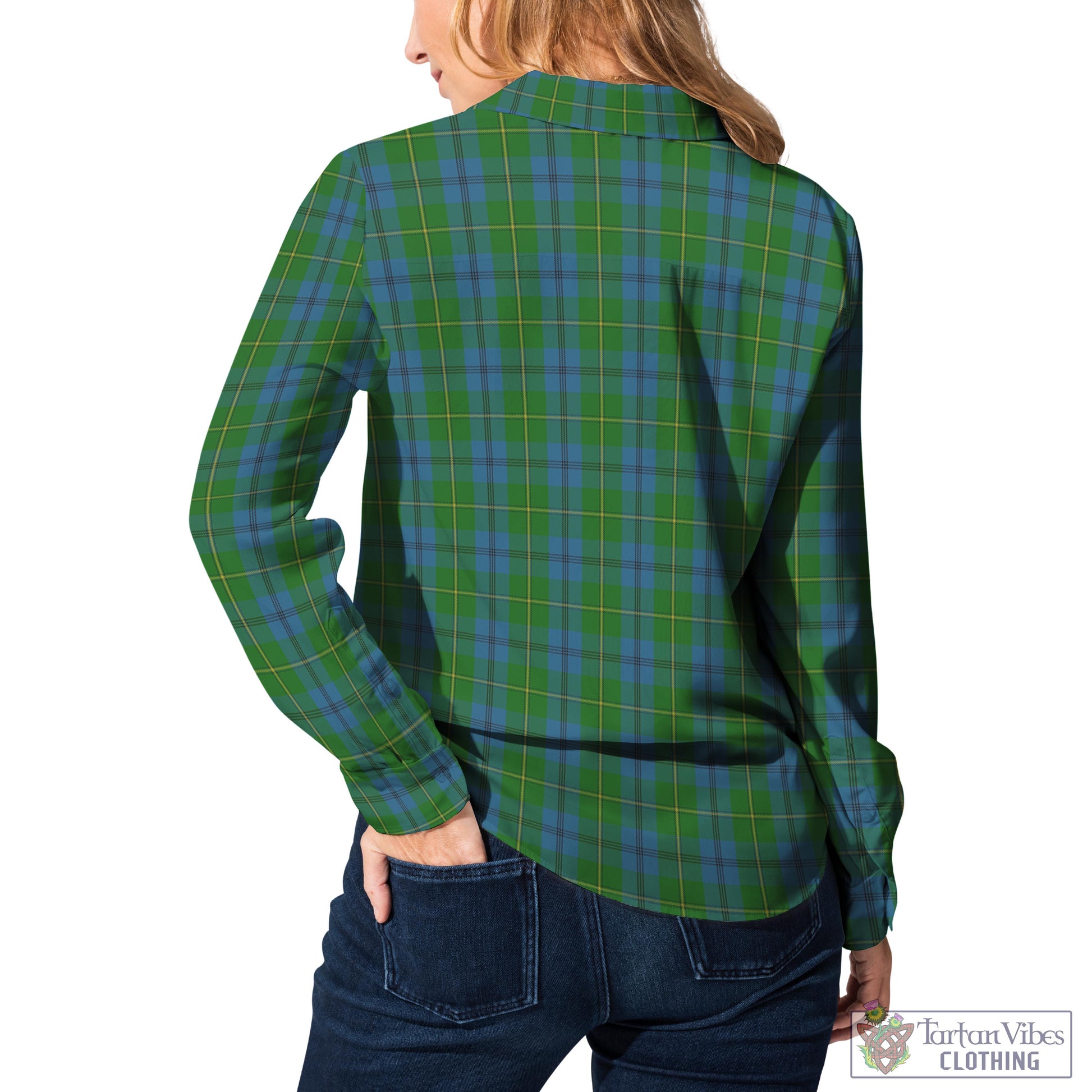 Johnstone-Johnston Tartan Womens Casual Shirt