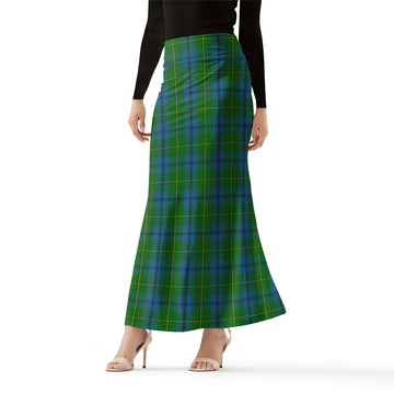 Johnstone Tartan Womens Full Length Skirt