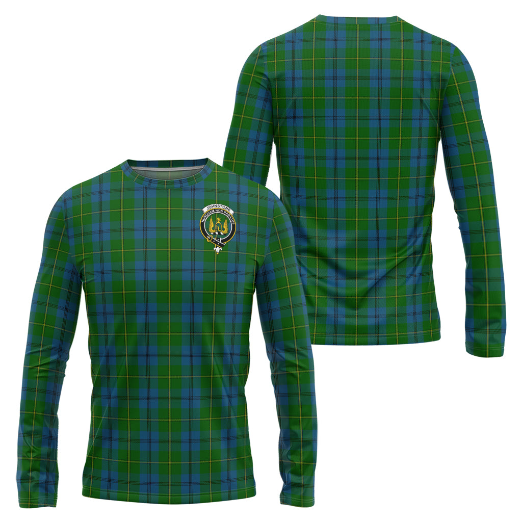 johnstone-johnston-tartan-long-sleeve-t-shirt-with-family-crest