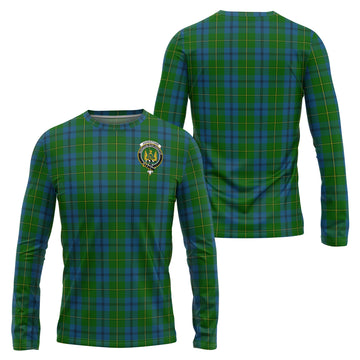 johnstone-johnston-tartan-long-sleeve-t-shirt-with-family-crest