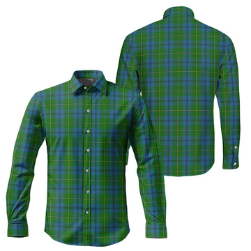 Johnstone-Johnston Tartan Long Sleeve Button Up Shirt