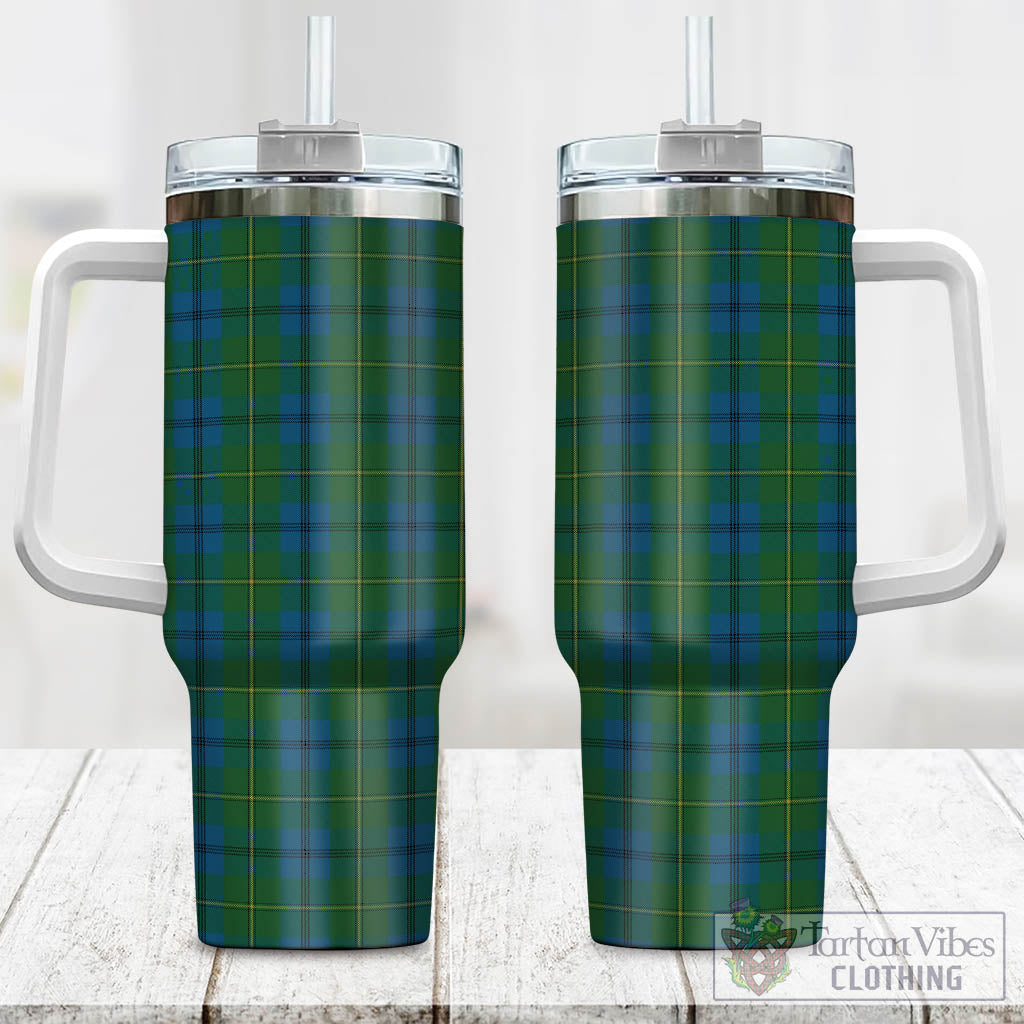 Tartan Vibes Clothing Johnstone-Johnston Tartan Tumbler with Handle