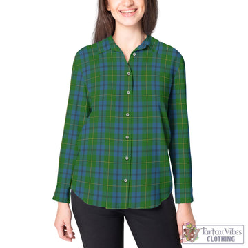 Johnstone-Johnston Tartan Womens Casual Shirt