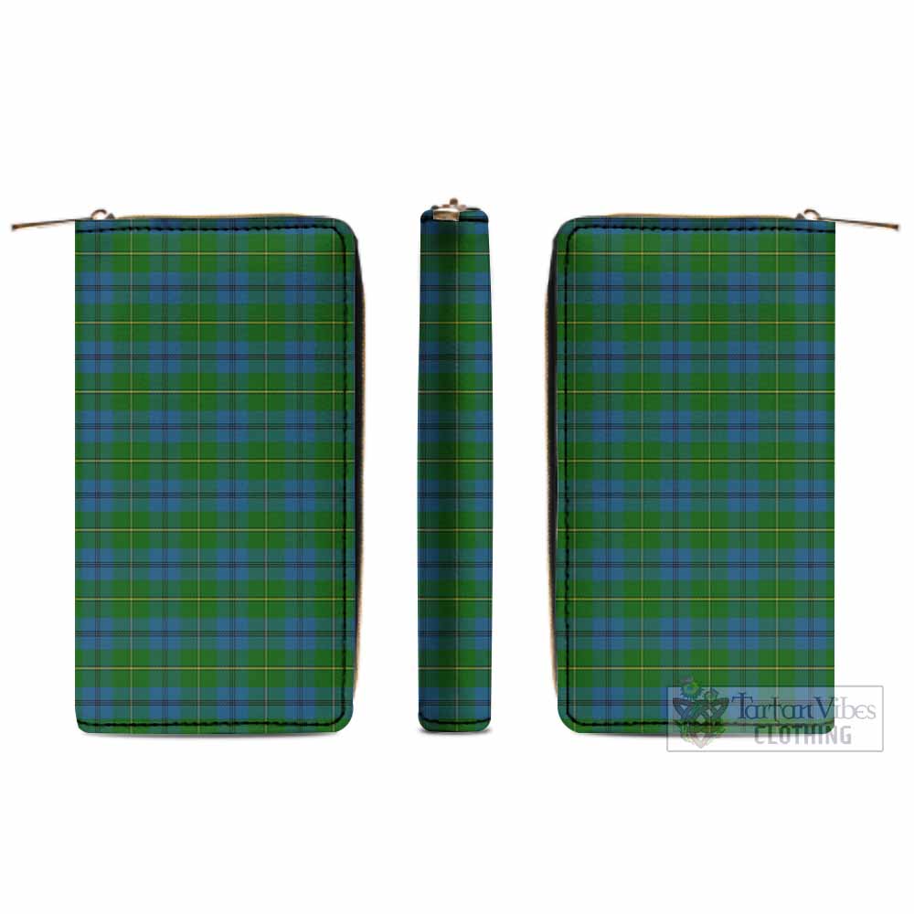 Tartan Vibes Clothing Johnstone (Johnston) Tartan Women's Leather Wallet