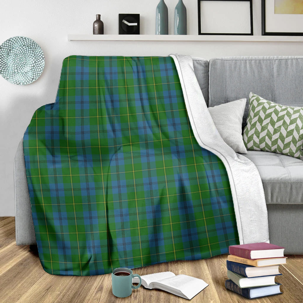 Johnstone (Johnston) Tartan Blanket - Tartan Vibes Clothing
