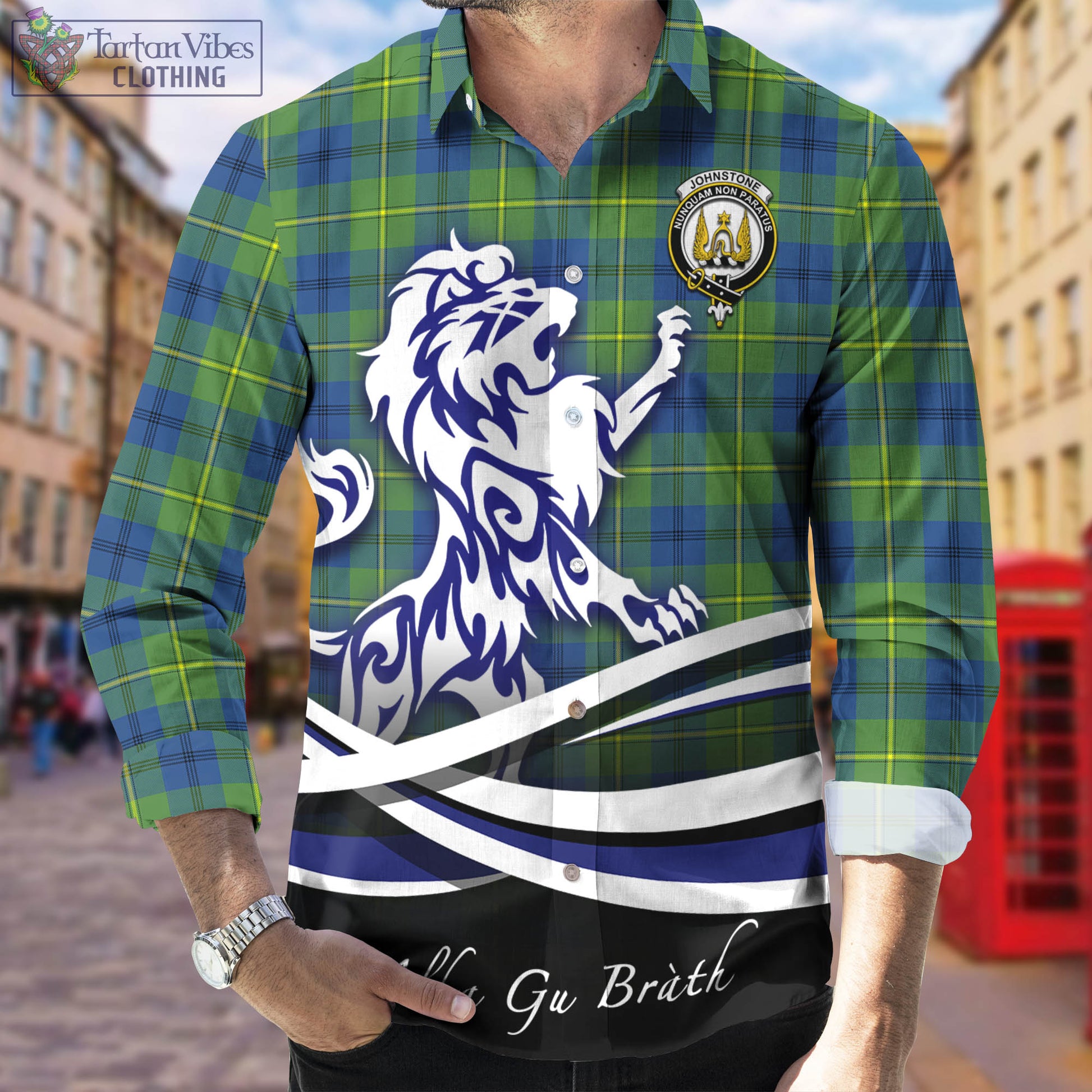 johnstone-johnston-ancient-tartan-long-sleeve-button-up-shirt-with-alba-gu-brath-regal-lion-emblem