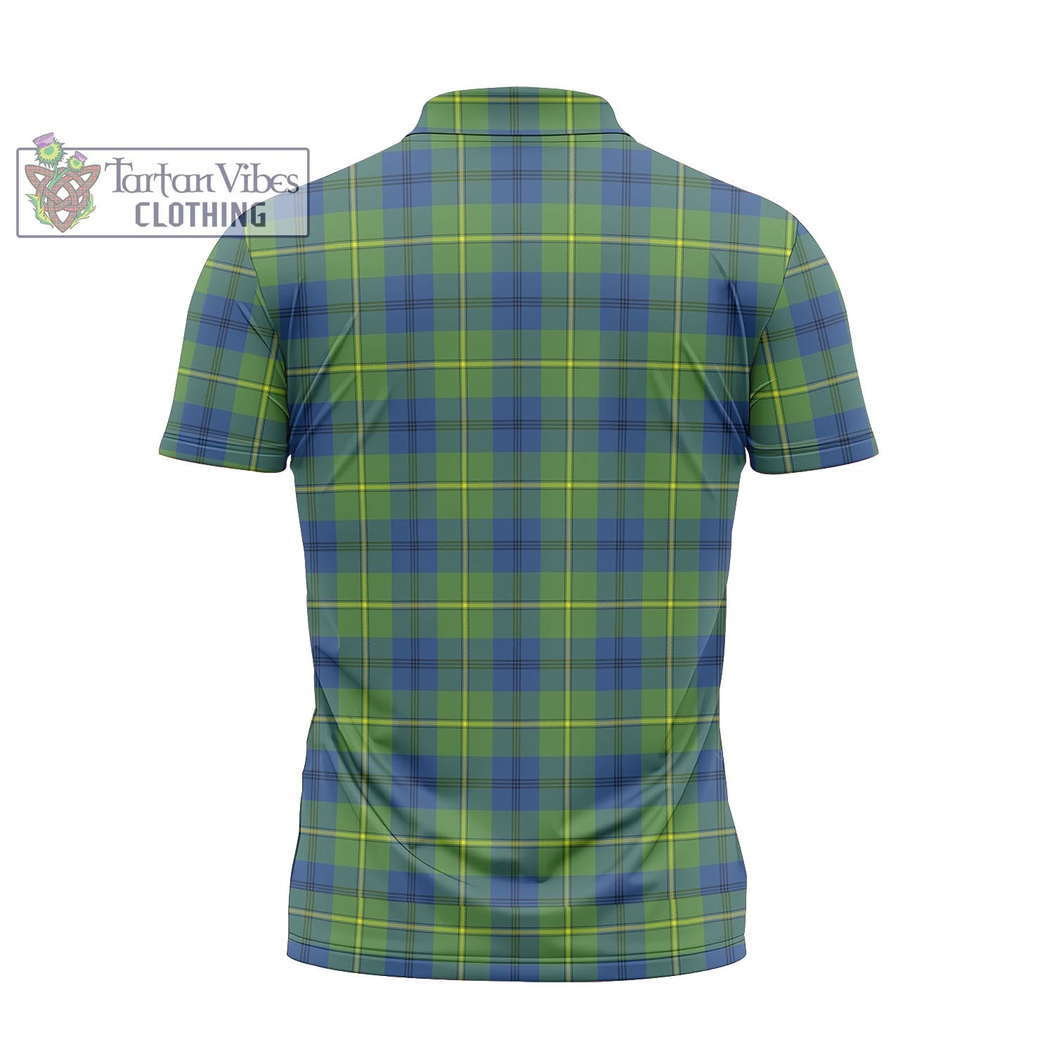 Tartan Vibes Clothing Johnstone-Johnston Ancient Tartan Zipper Polo Shirt