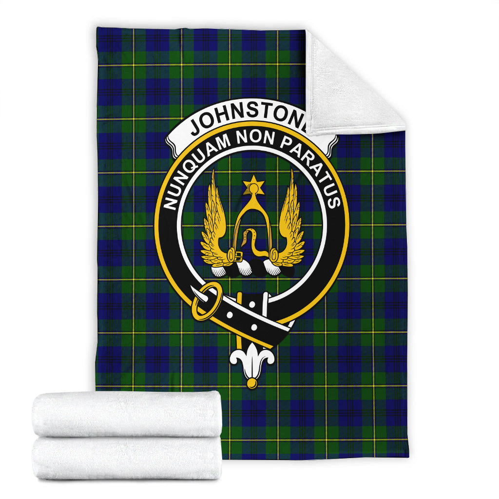 johnstone-johnston-modern-tartab-blanket-with-family-crest