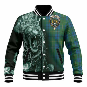Johnstone (Johnston) Tartan Baseball Jacket Roaring Lion Heritage