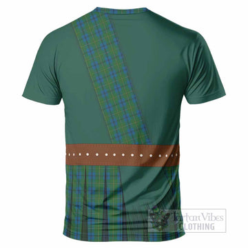 Johnstone (Johnston) Tartan Crest T-Shirt Kilt Costume Style