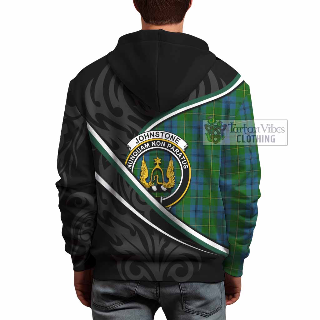 Johnstone (Johnston) Tartan Family Crest Hoodie Celtic Scottish Thistle Floral - Tartan Vibes Clothing