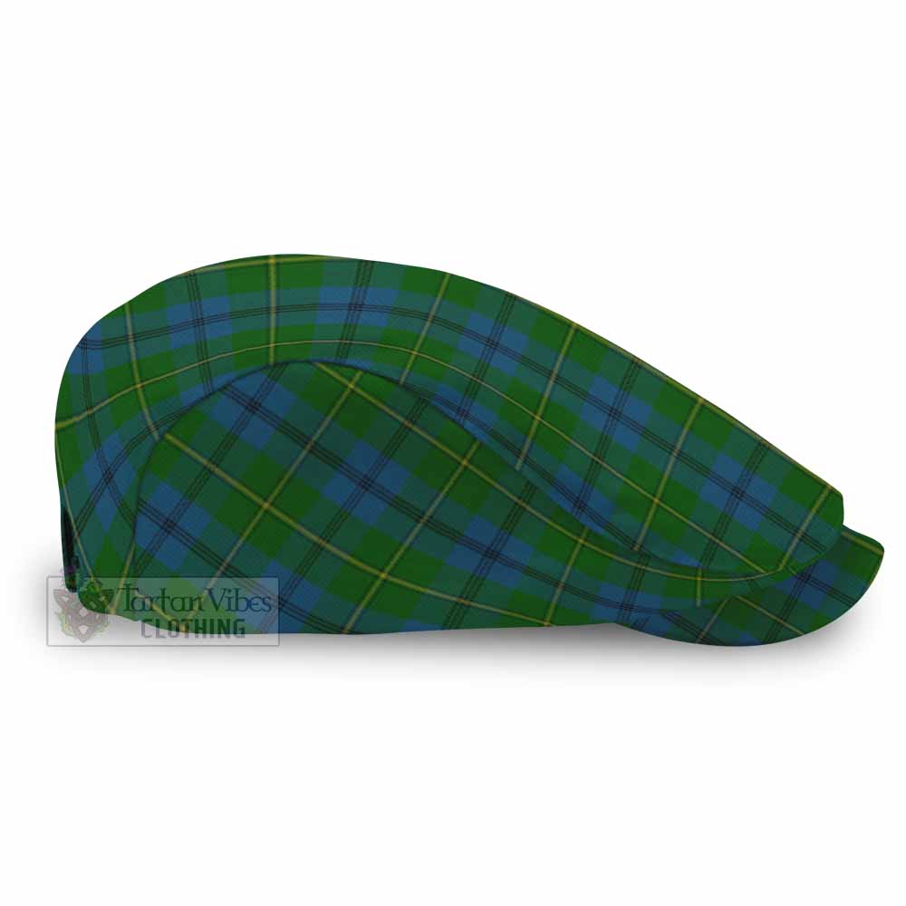 Johnstone (Johnston) Tartan Jeff Cap, Tartan Flat Cap