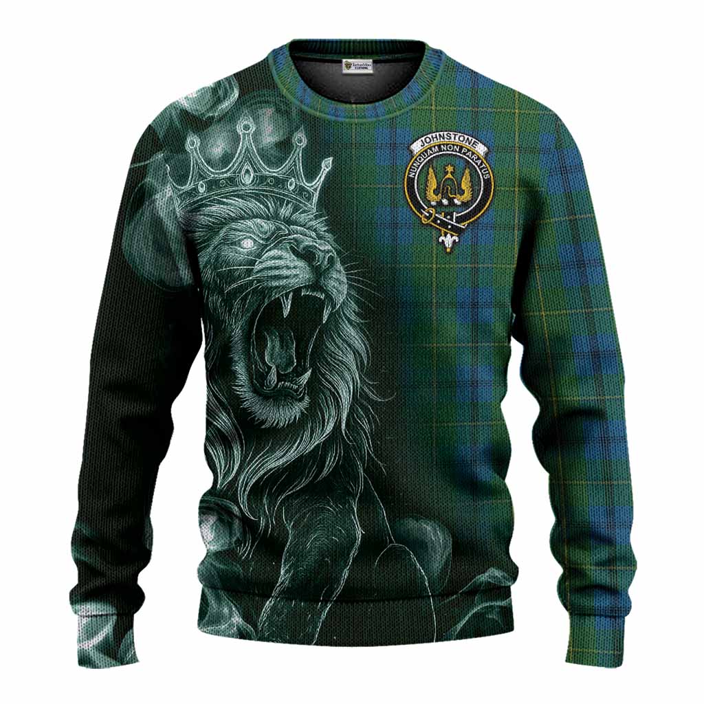 Johnstone (Johnston) Tartan Knitted Sweater Roaring Lion Heritage