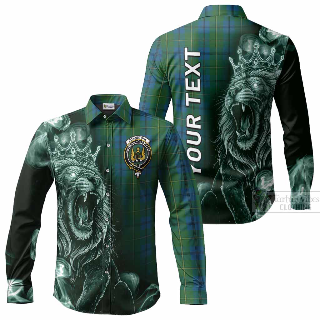Johnstone (Johnston) Tartan Long Sleeve Button Shirts Roaring Lion Heritage
