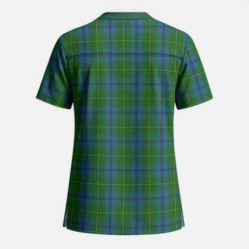 Johnstone (Johnston) Tartan Scrub Top - Tartan Vibes Clothing