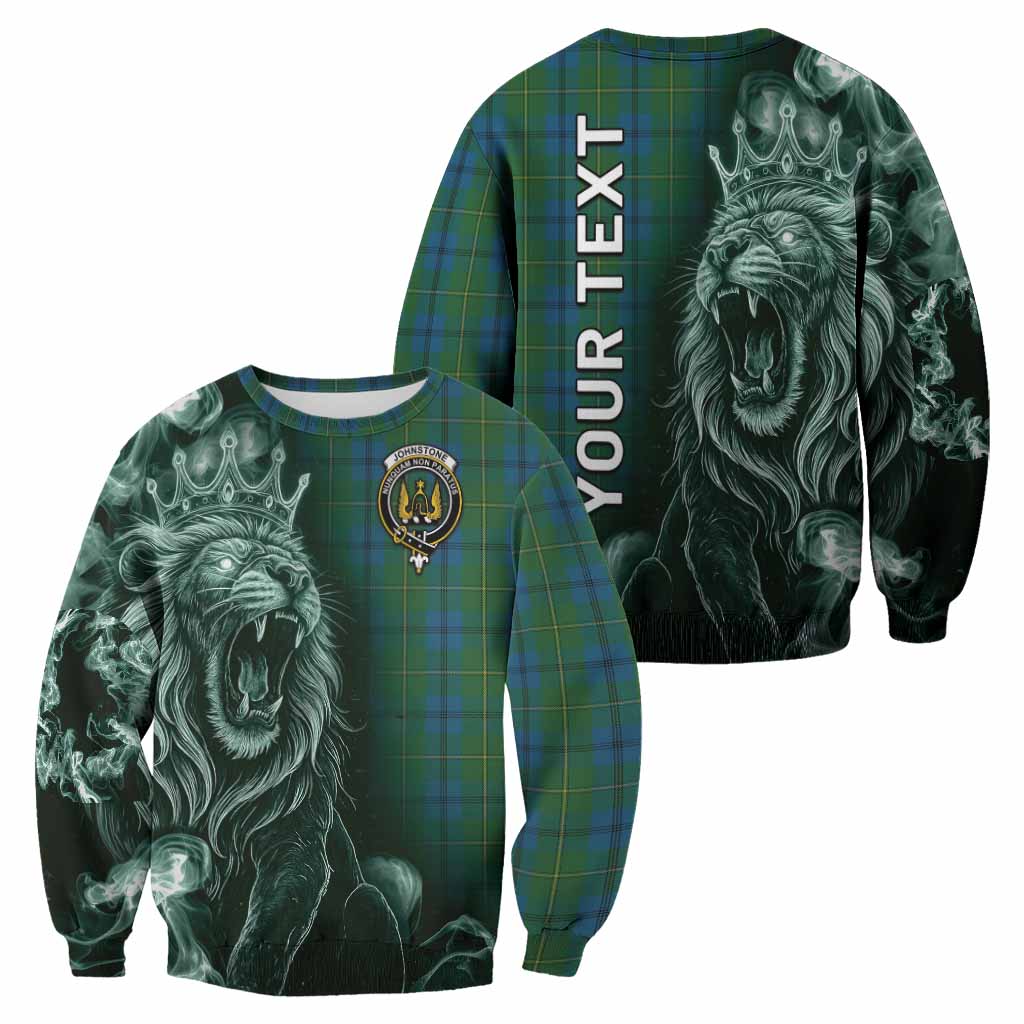 Johnstone (Johnston) Tartan Sweatshirt Roaring Lion Heritage