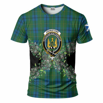 Johnstone (Johnston) Tartan T-Shirt Thistle Scottish Spirit