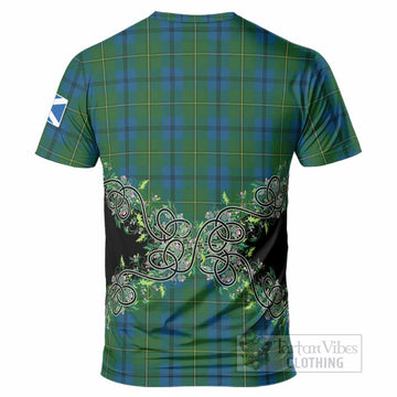 Johnstone (Johnston) Tartan T-Shirt Thistle Scottish Spirit