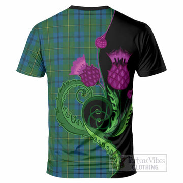 Johnstone (Johnston) Tartan T-Shirt Traditional Scottish Thistle
