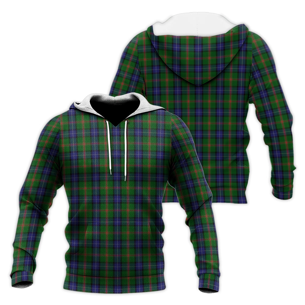 Jones Tartan Knitted Hoodie Unisex - Tartan Vibes Clothing