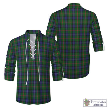 Jones Tartan Men's Scottish Traditional Jacobite Ghillie Kilt Shirt Men - Tartan Vibes Clothing