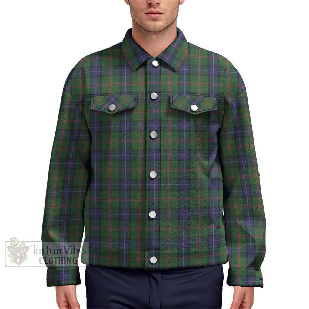 Jones Tartan Unisex Lapel Cotton Jacket Unisex - Tartan Vibes Clothing