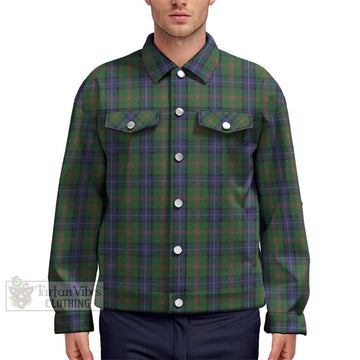 Jones Tartan Unisex Lapel Cotton Jacket Unisex - Tartan Vibes Clothing