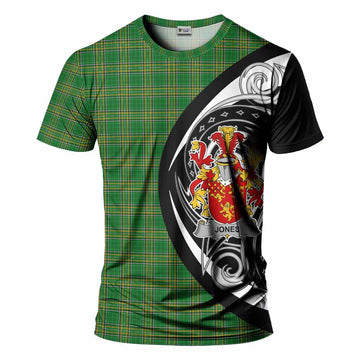 Tartan Vibes Clothing Jones Irish Clan T-Shirt Celtic Circle Style