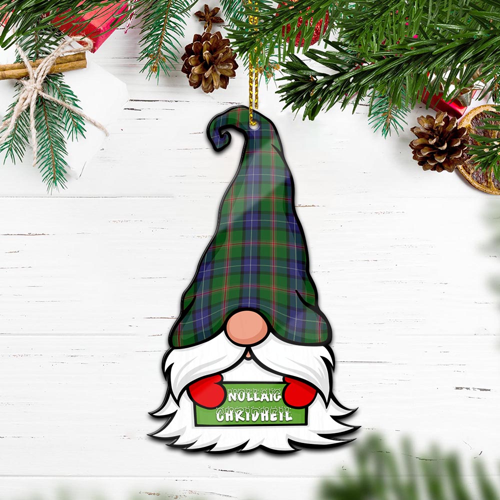 Jones Gnome Christmas Ornament with His Tartan Christmas Hat - Tartan Vibes Clothing