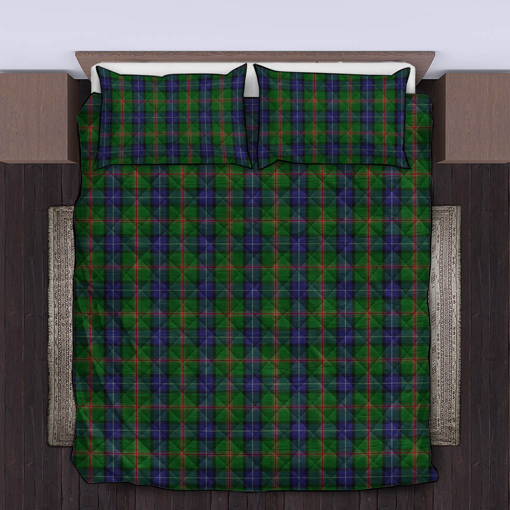 Jones Tartan Quilt Bed Set King - Tartan Vibes Clothing
