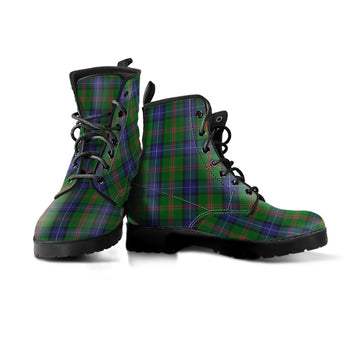 Jones Tartan Leather Boots